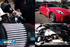 Installation of the AFEK Takeda intake system in the Nissan 350Z