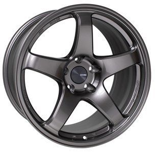 Enkei PF05 R18x8 5x114.3 45mm Offset 75mm Bore Dark Silver Wheel
