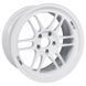 Enkei RPF1 17x9 5x114.3 22mm Offset 73mm Bore Vanquish Білий