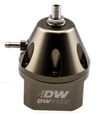 DeatschWerks DWR1000 Adjustable Fuel Pressure Regulator Black