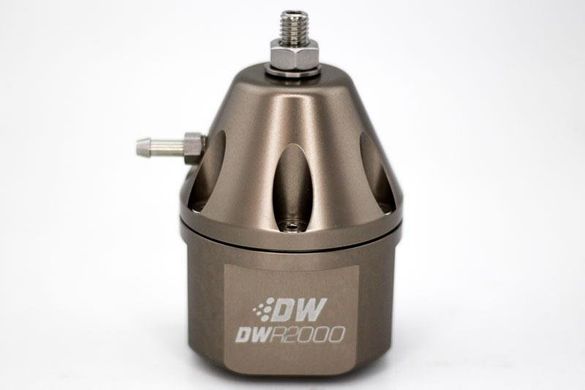 DeatschWerks DWR2000 Adjustable Fuel Pressure Regulator Titanium