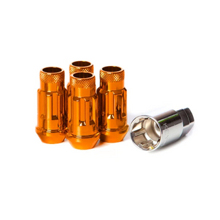 Muteki SR48 Гайки Відкриті К-Т з чотирьох - Помаранчевий 12x1.50 48mm