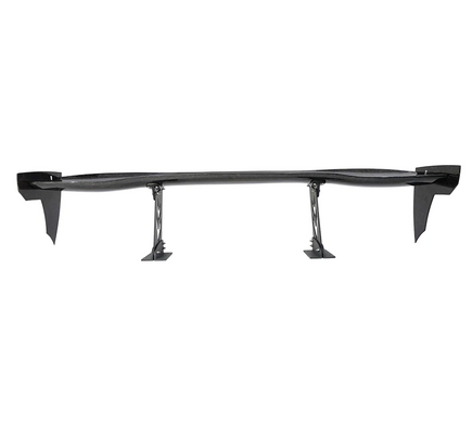 NRG Chopped Carbon Fiber Spoiler - Universal 59" total length 11"wide.