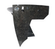 NRG Chopped Carbon Fiber Spoiler - Universal 59" total length 11"wide.