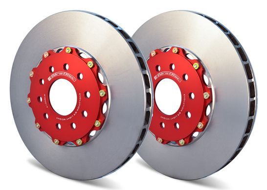 Girodisc Rear Ultralite 2-Piece Rotors for Mitsubishi Evo 6,7,8,9