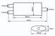 SLIDE Center Muffler 76mm 304SS 550mm
