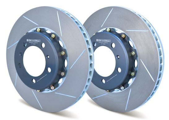 Girodisc Front 2-Piece Rotors for Porsche 718 with PCCB