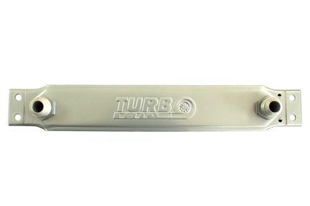 TurboWorks Масляний Радіатор 10 рядів  260x70x50 AN8 Срібний