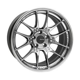 Enkei GTC02 R18x9.5 5x114.3 15mm Offset 75mm Bore Hyper Silver Wheel