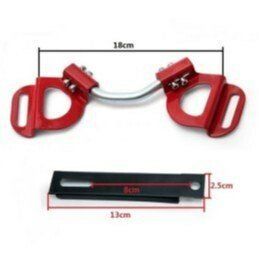 Car Vehicle Adjustable Battery Hold Down Kit Clamp Bracket Bolts for For Subaru Toyota