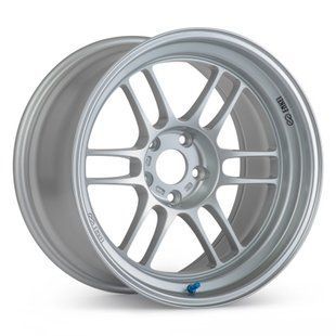 Enkei RPF1RS R18x11 5x114.3 -10mm Offset 75mm Bore Silver Wheel
