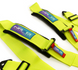 NRG SFI 16.1 5Pt 3 Inch Seat Belt Harness with Pads / Cam Lock - Neon Green