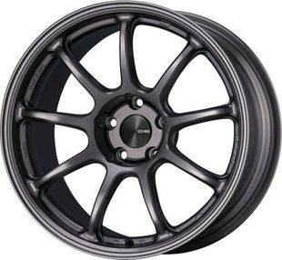 Enkei PF09 R17x8 5x100 40mm Offset 75mm Bore Dark Silver Wheel