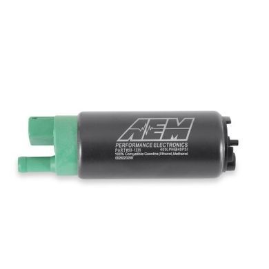 AEM 400LPH E85-COMPATIBLE FUEL PUMP KIT - SINGLE BARB