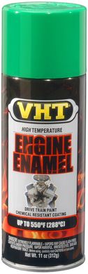 VHT термостійка фарба для двигуна зелена