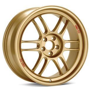 &nbsp;Enkei RPF1 17x8 5x114.3 45mm Offset 73mm Bore Gold Wheel