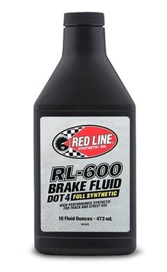 Red Line Brake Fluid DOT4 RL-600 473 ml