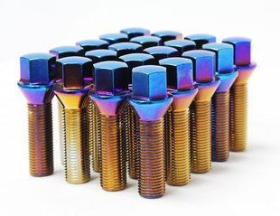 Mevius Комплект з 20 болтів - Блакитний Неон 14x1.50 27mm